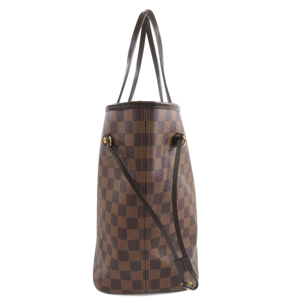Louis Vuitton Neverfull MM Damier Canvas Tote Bag Damier Canvas - Picture 3 of 7